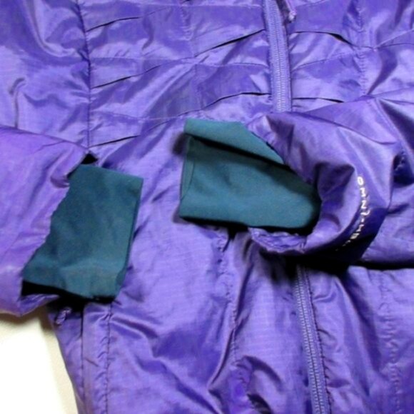 Columbia womens solid eggplant Omni Heat jacket S - Picture 4 of 5